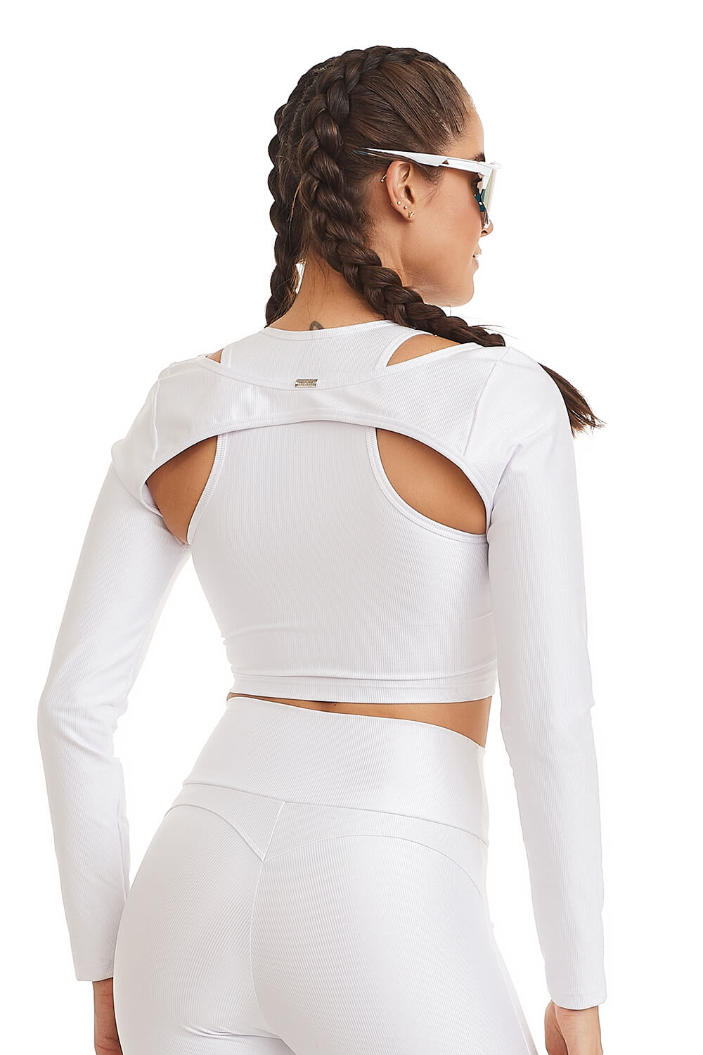 Top Cropped 2 em 1 Glow