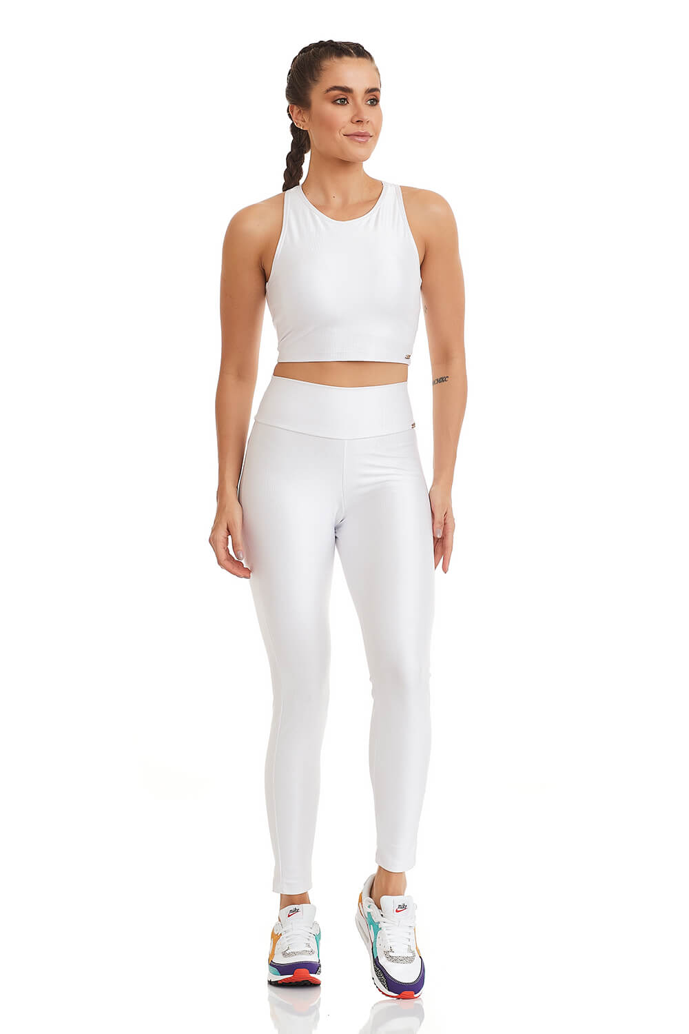 Top Cropped 2 em 1 Glow