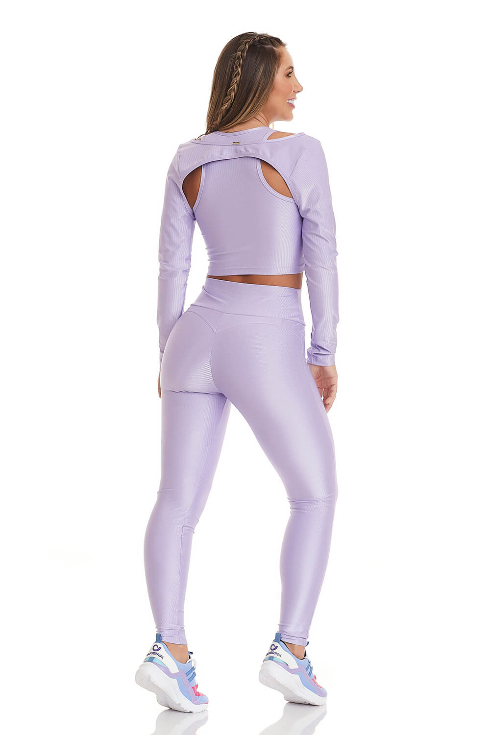 Top Cropped 2 em 1 Glow