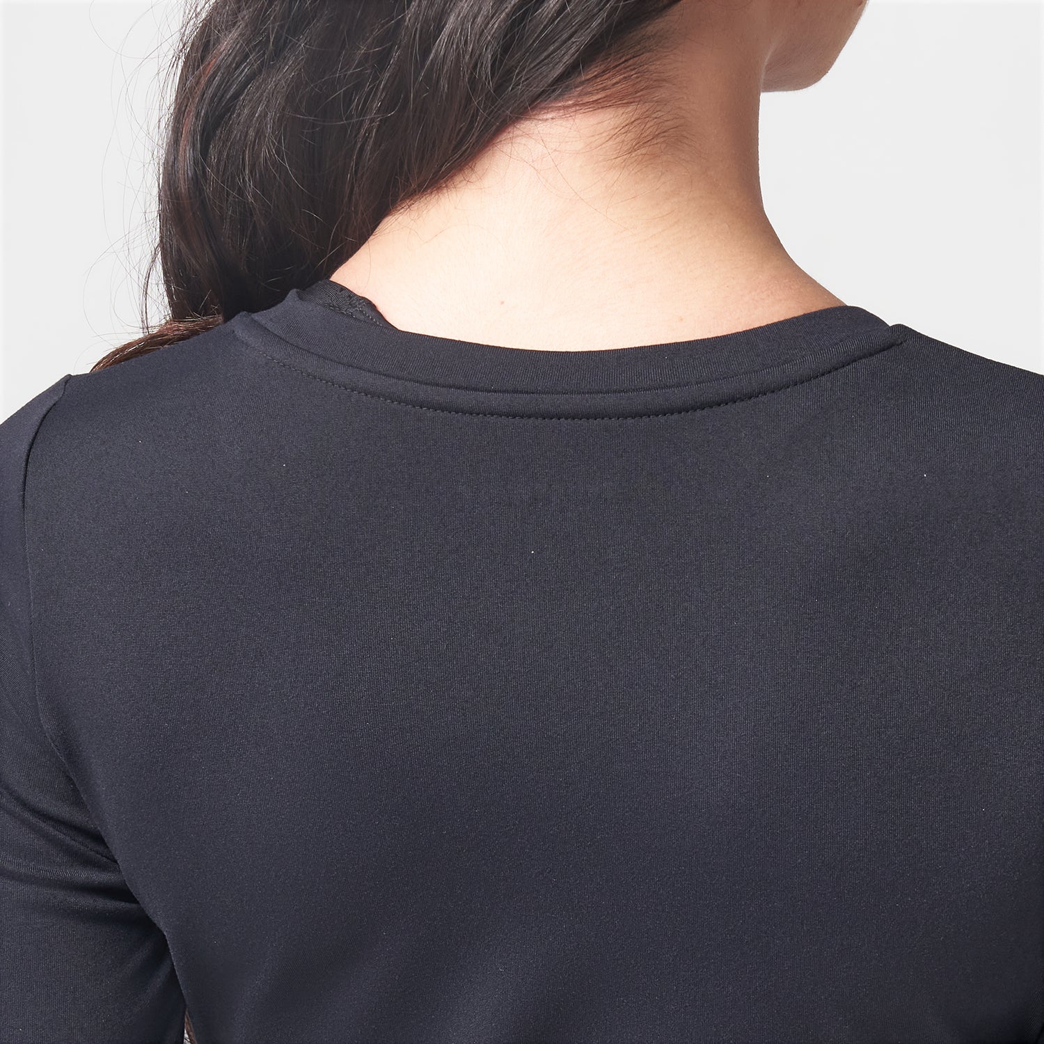 Essentials Long Sleeves Crop Top
