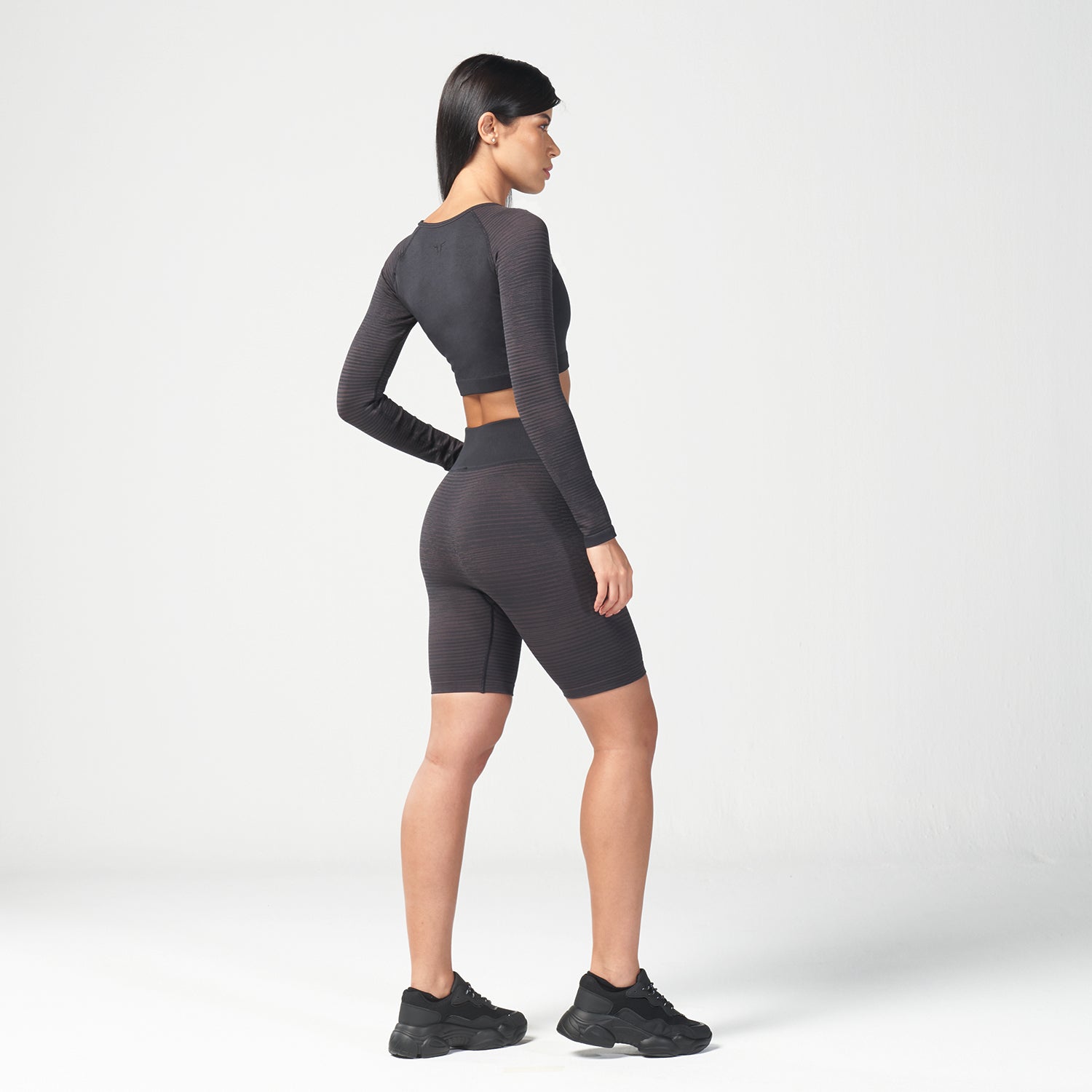 Infinity Reflection Seamless Crop Top