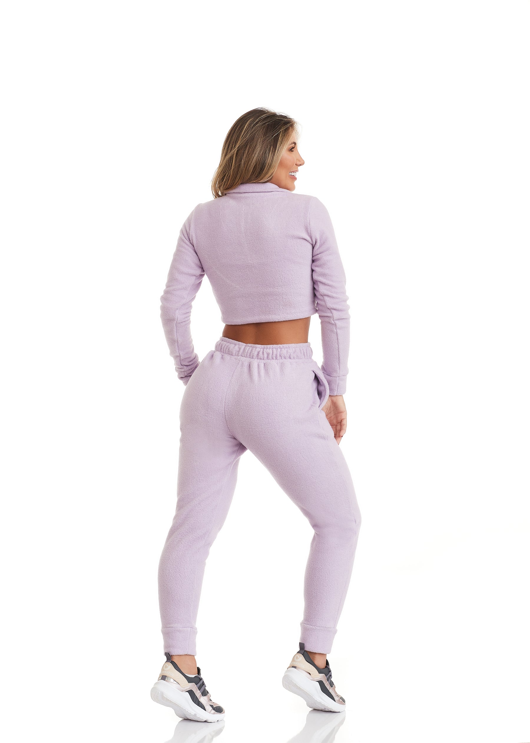 Cropped Manga Longa Glace