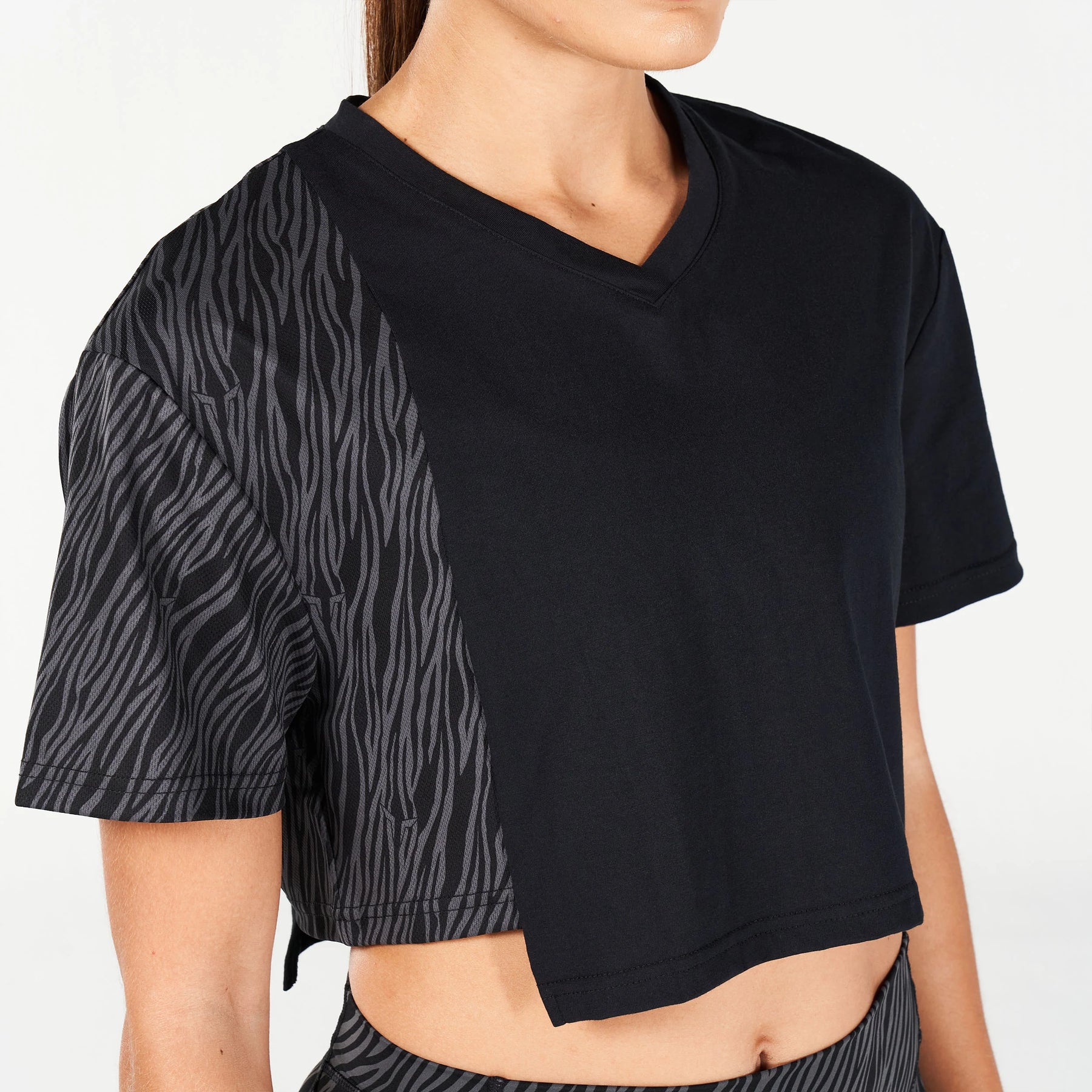 Core Boxy Asymmetric Tee