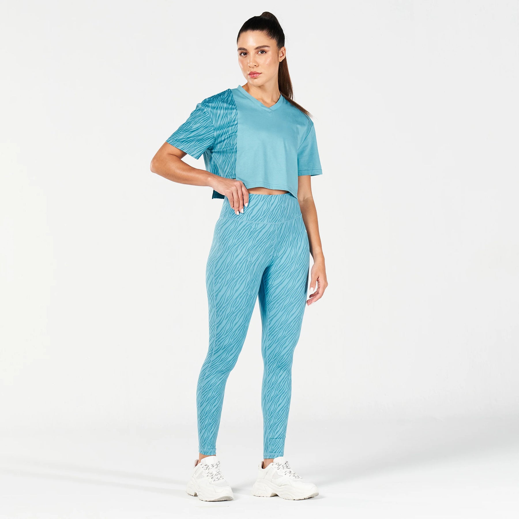 Core Boxy Asymmetric Tee