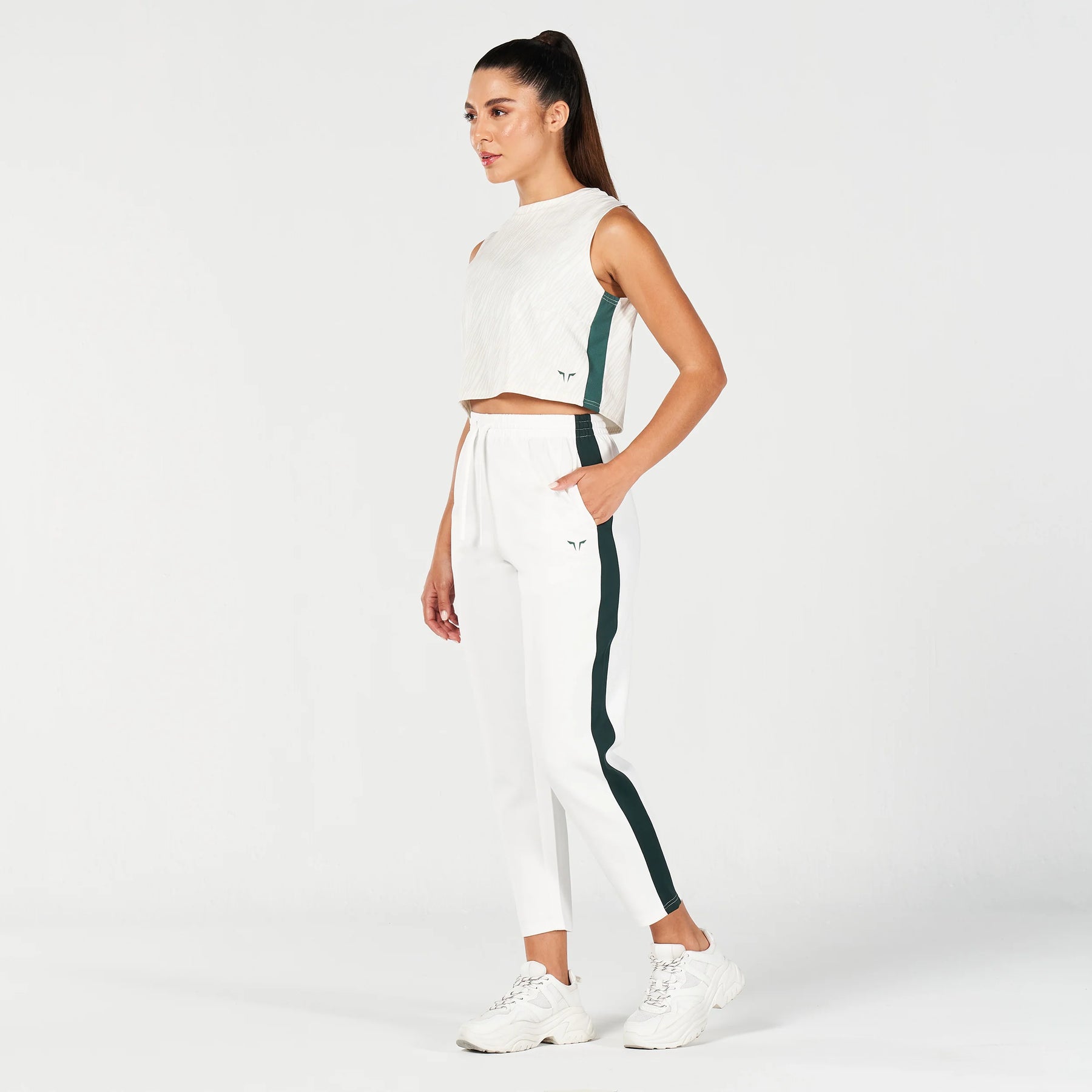 Core Zebra Crop Tank