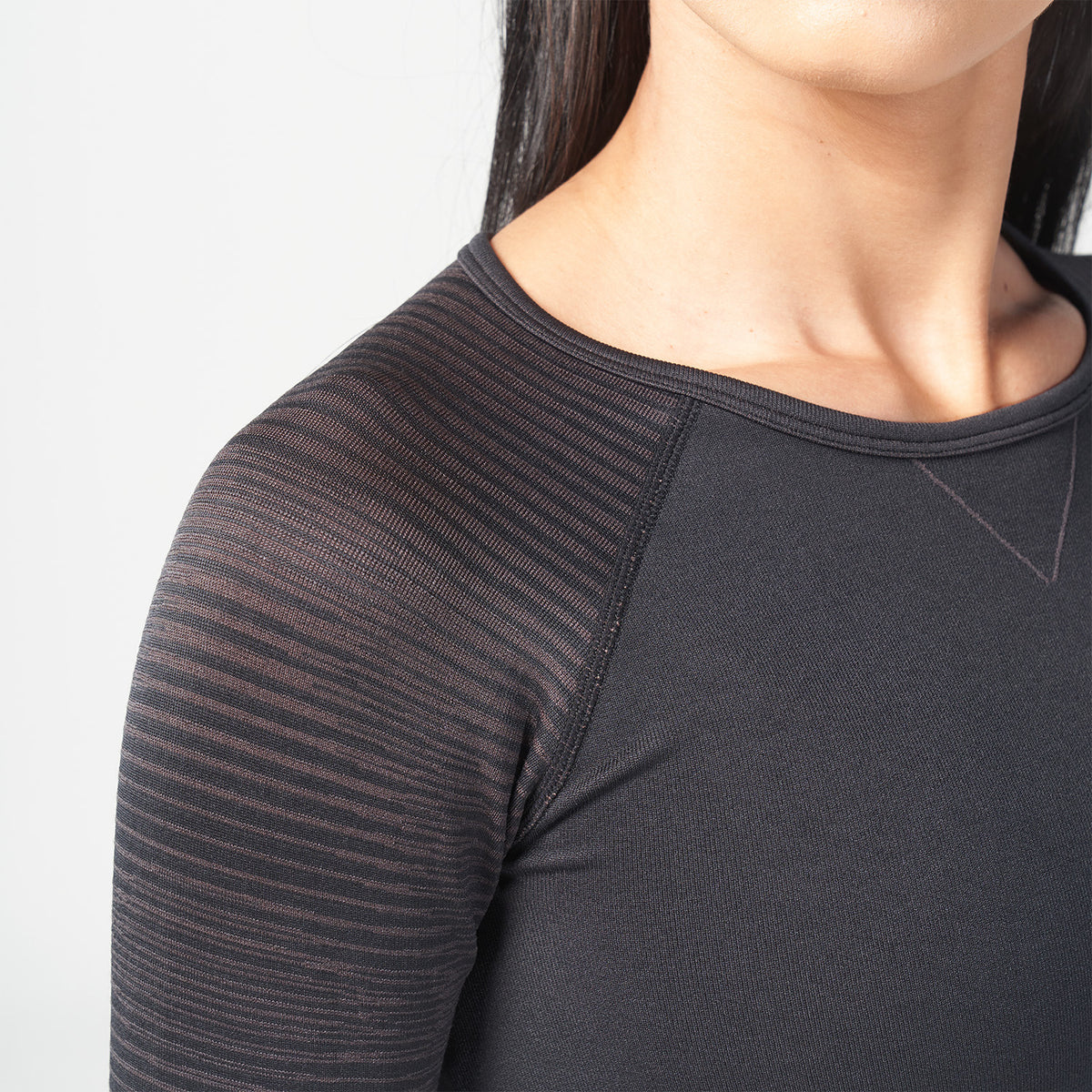 Infinity Reflection Seamless Crop Top