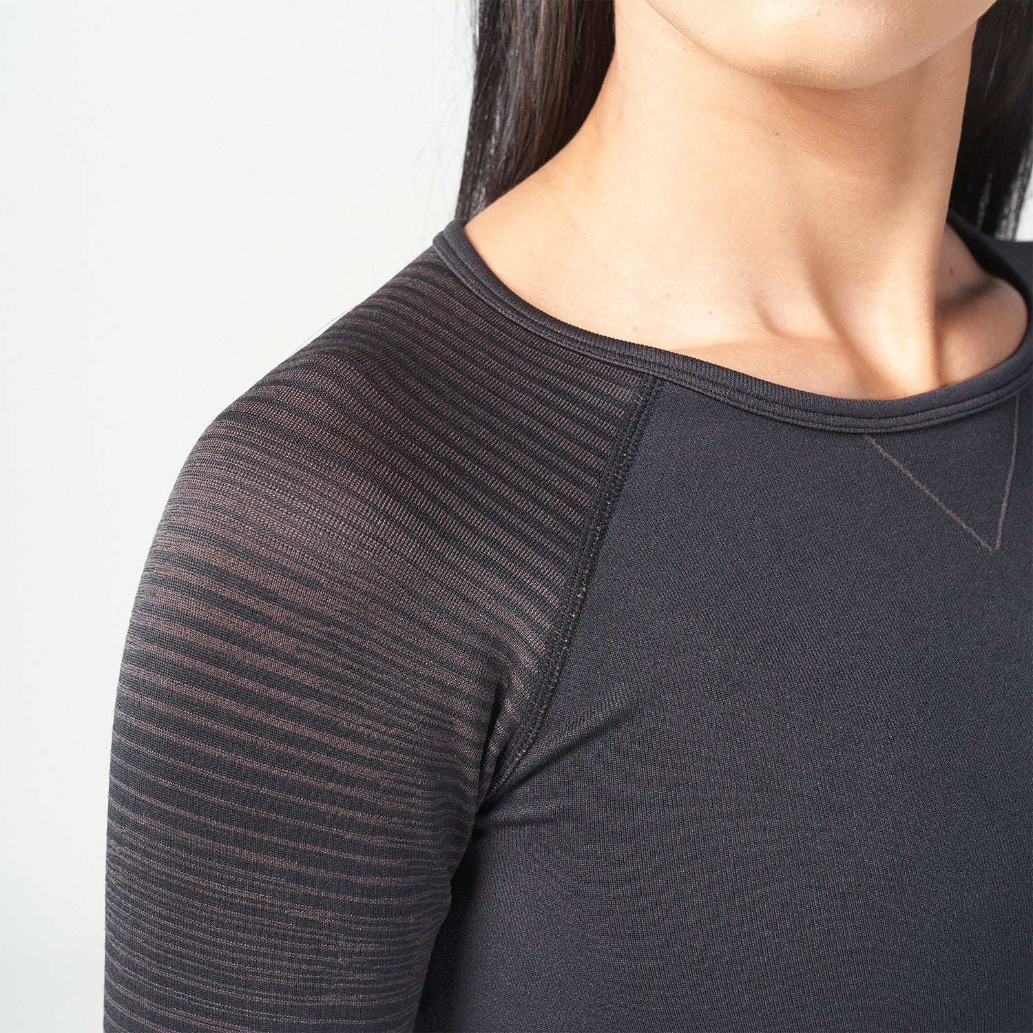 Infinity Reflection Seamless Crop Top