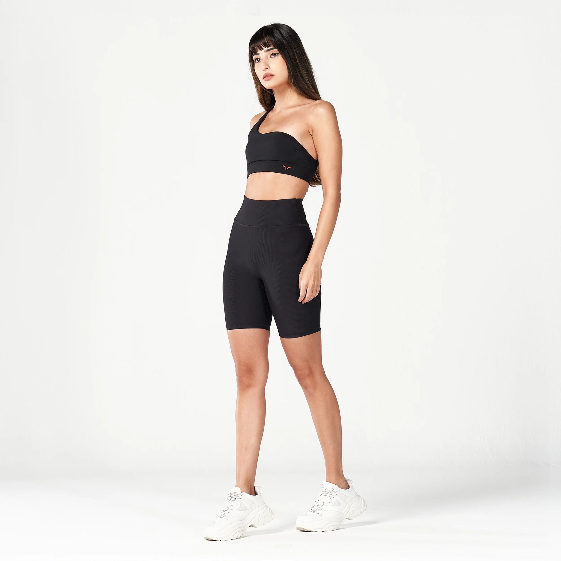 Code Asymmetric Sports Bra (Detachable Strap)