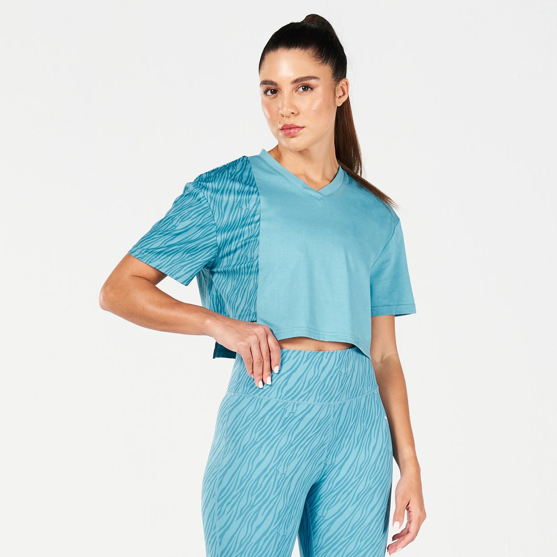 Core Boxy Asymmetric Tee