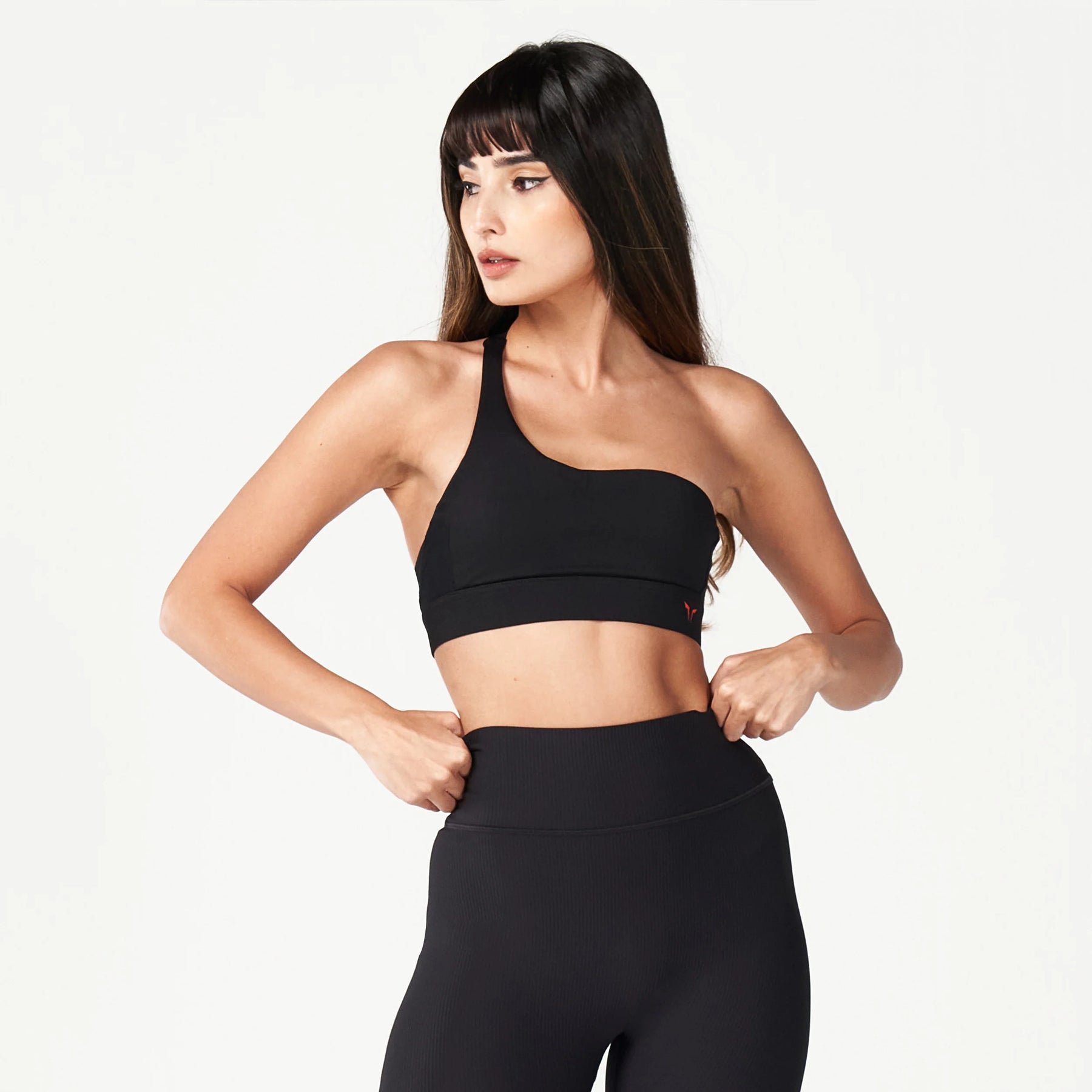 Code Asymmetric Sports Bra (Detachable Strap)