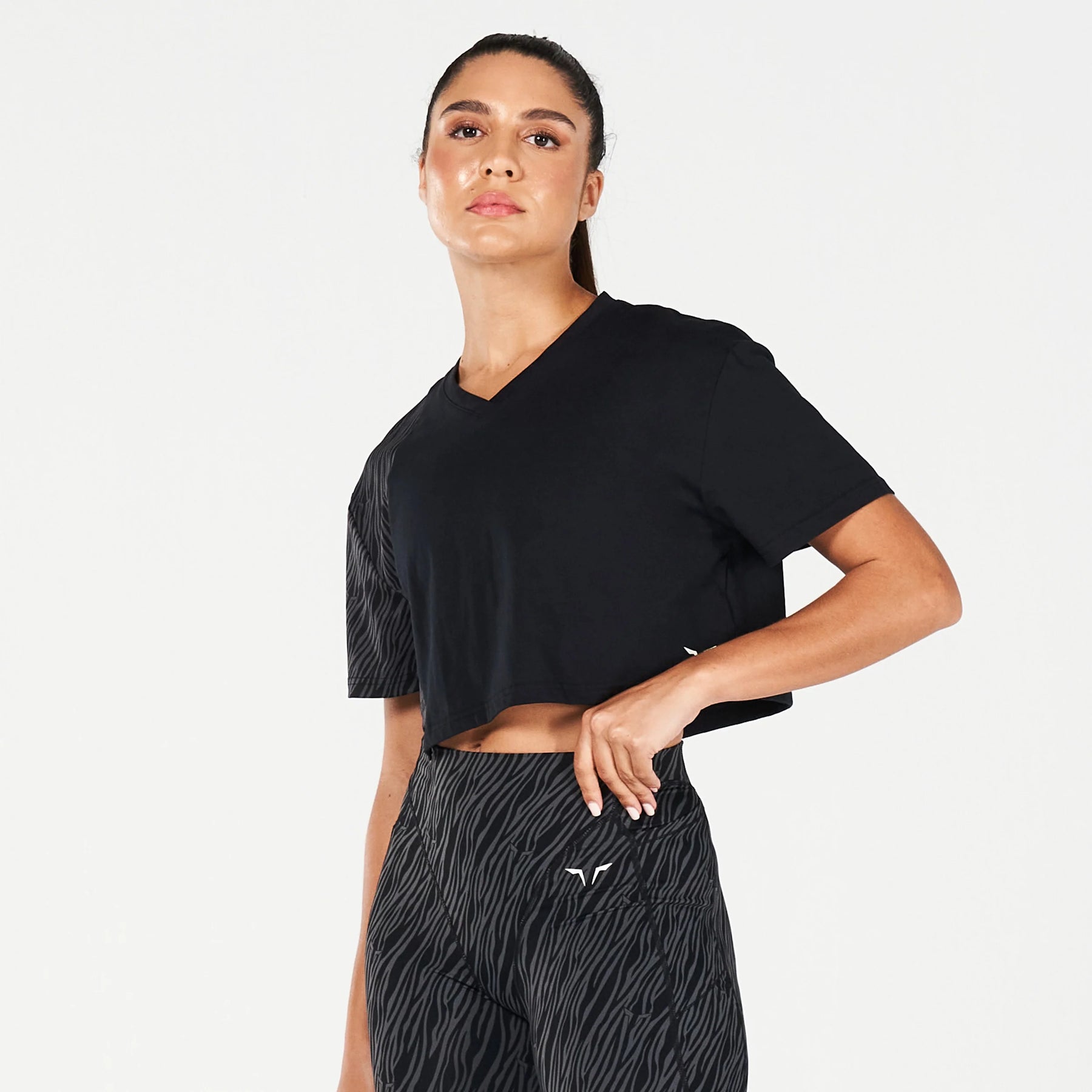 Core Boxy Asymmetric Tee