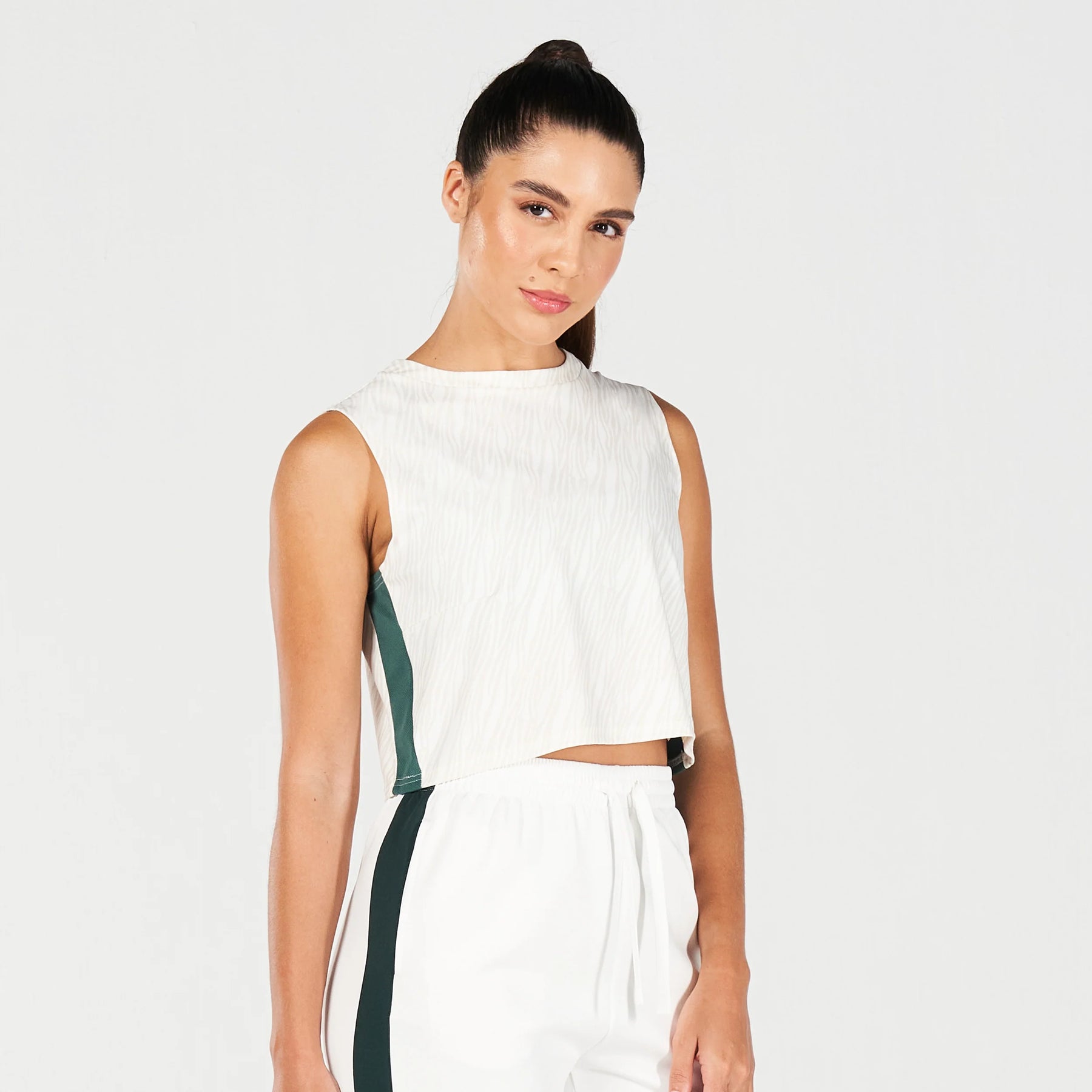 Core Zebra Crop Tank