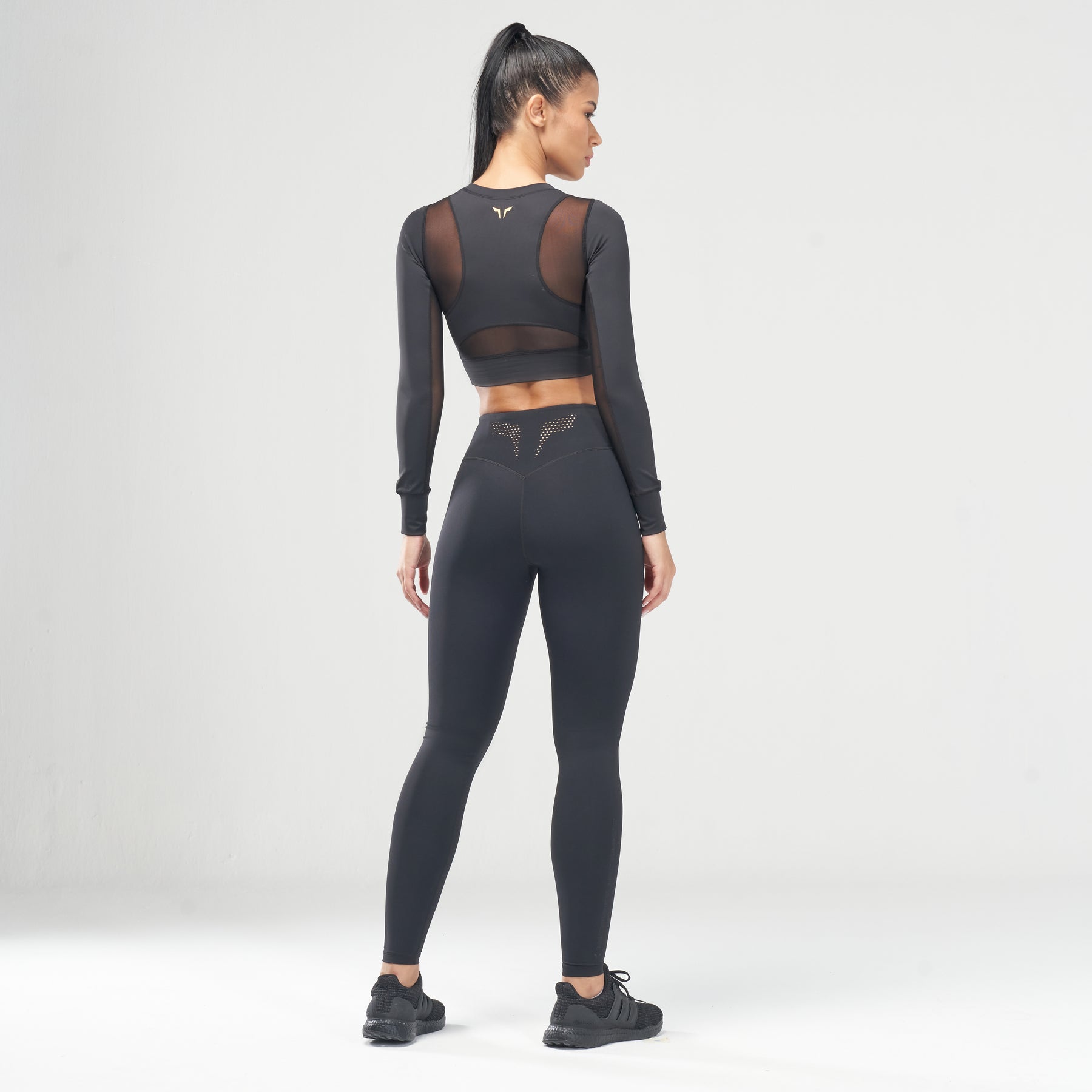 Code Mesh Insert Crop Top