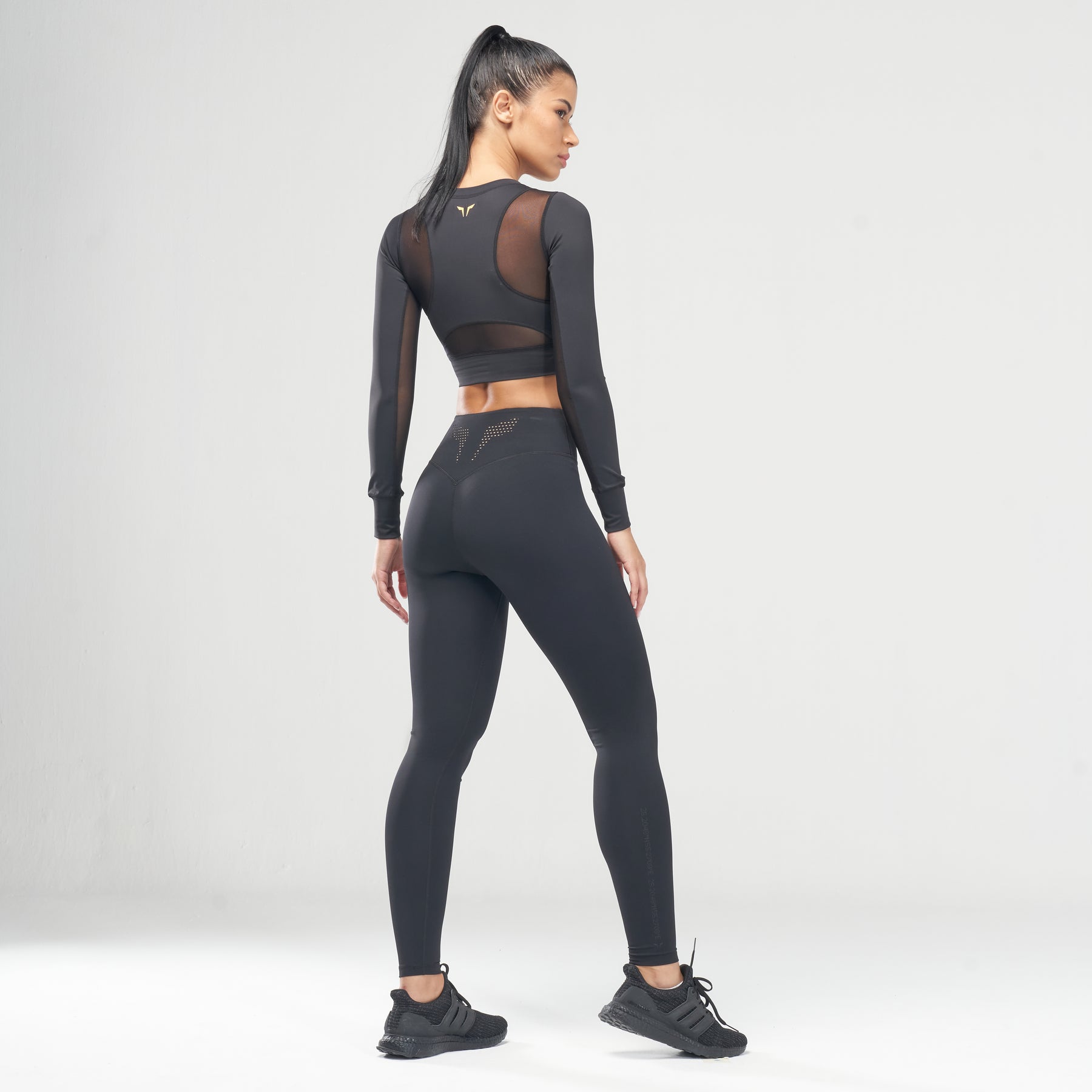 Code Mesh Insert Crop Top