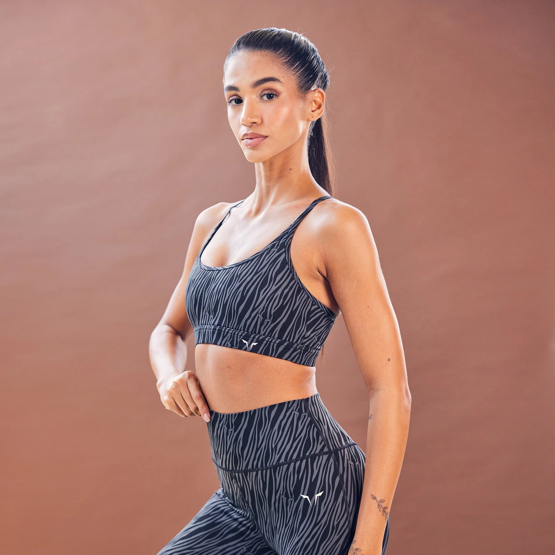 Core Zebra Bra